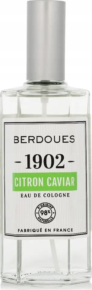Ujë kolonjë Berdoues 1902 Citron Caviar, 125ml, uniseks