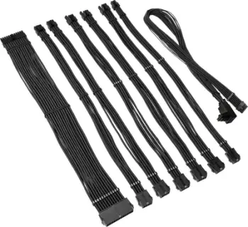 Set kabllosh zgjeruese Kolink Core Pro 12VHWPR Type 1, 16 pin, për PC gaming, e zezë