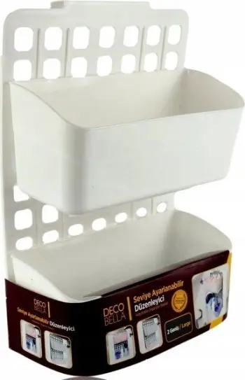 Organizues varës Deco Bella, 36x25x11 cm, i bardhë