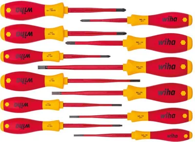 Set kaçavidash të izoluara Wiha SlimFix 3201K12, 12 copë - 1