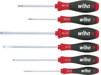 Set kaçavidash Wiha SoftFinish 07153, 6 copë, dorezë ergonomike, shumëngjyrëshe