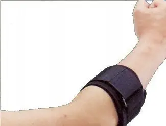 Ortozë kyçi Spartan Wristband Hercules, neopren, e rregullueshme, e zezë