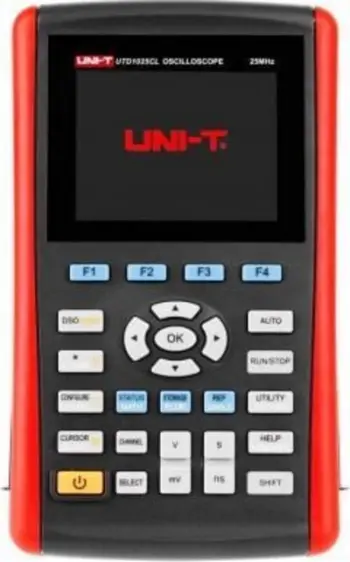Osciloskop dixhital Uni T UTD1025CL, 25MHz, portativ, me multimetër