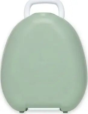 Ulëse potje My Carry Potty Home and on the Go, portative, pa rrjedhje, jeshile sage