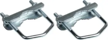 Set kapëse kabllosh Corab, 2 copë, 8mm, metalik
