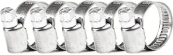 Set kapëse vidhosëse AMIO 04581, 5 copë, 12–22 mm, 9 mm, çelik inox