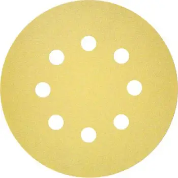 Disk gërryes Bosch C450 Wood Paint, 125mm, granulim 60, me 8 vrima