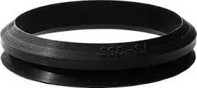 Unazë gome vulosëse NoName V-RING Cze000973, 25mm, e zezë