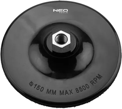 Disk fleksibël gërryes NEO Tools, 125mm, fiksim M14, i zi - 1