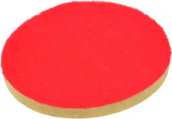 Disk fetrë GEKO, 125 mm, 10 mm trashësi, i bardhë