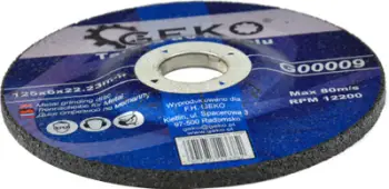 Disk gërryes Geko Metal, 125x6x22.23 mm