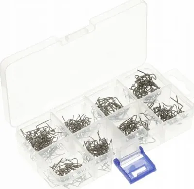 Set kapësesh Högert HT2C081, 300 copë, për saldim plastike - 3