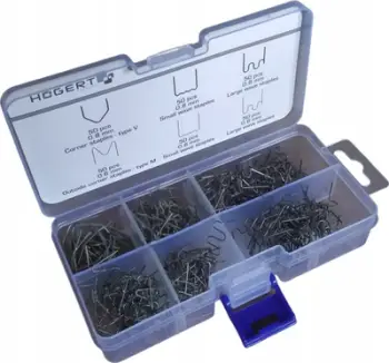 Set kapësesh Högert HT2C081, 300 copë, për saldim plastike