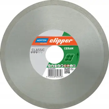 Disk diamanti Norton Clipper Classic Ceram, 230mm, vrima 25.4mm, gri
