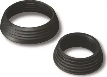 Unazë mbyllëse muri Rehau 162/203 mm, vulë gome flange, e zezë