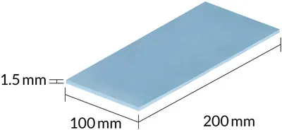 Pad termik Arctic TP-3, 200x100x1.5mm, 2 copë - 3