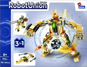 Set kockash ndërtuese ALLEBLOX Robot ALLEBOX, 212 pjesë