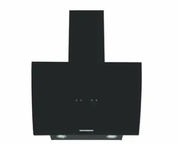 Oxhak i integruar dekorativ Heinner HDCH-5960RGBK, 563 m³/h, 60 cm, xham i zi