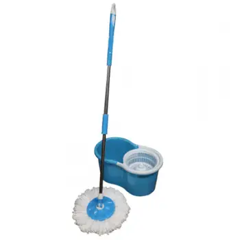 Set kovë me spin mop Vanora Primo Blue, 12L, e bardhë e kaltër