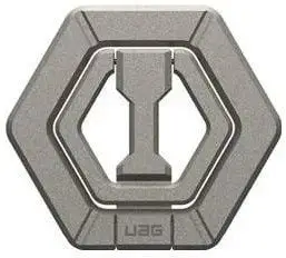 Unazë magnetike për telefon UAG Magnetic Ring Stand, rrotullim 360°, titanium