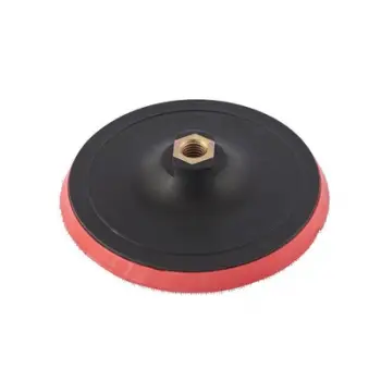 Pad rërimi HausHalt 501.01115, 115mm, vetëngjitës, i zi e kuqe
