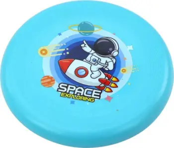 Disk fluturues Leantoys Astronaut, 20 cm, blu