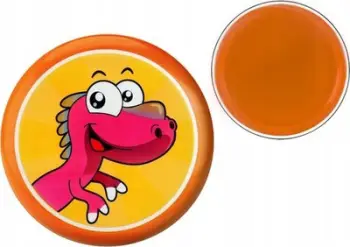 Disk fluturues LEAN Toys 20373, 20 cm, portokalli