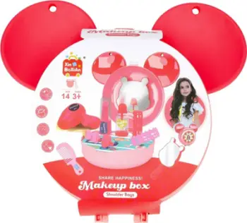 Set kozmetik lodër Mega Creative Beauty Set, çantë me aksesorë, për fëmijë 3+