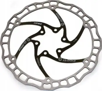 Disk frenash biçiklete Clarks CD-08, 180mm, IS Mount, argjend e zi