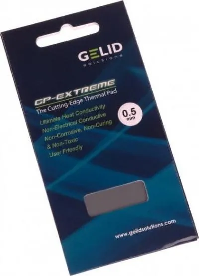 Pad termik Gelid Solutions GP-Extreme, 80x40x0.5mm, 12W, blu - 1