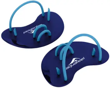 Paddle për gishta Aquafeel Finger Paddles, madhësi unike, plastike, blu