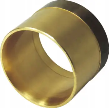 Unazë shtrënguese Tece Flex, për tub 40 mm, bronzi, ngjyrë ari