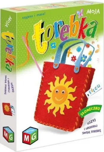 Set kreativ për çantë Multigra Little Sun, material felt, për fëmijë