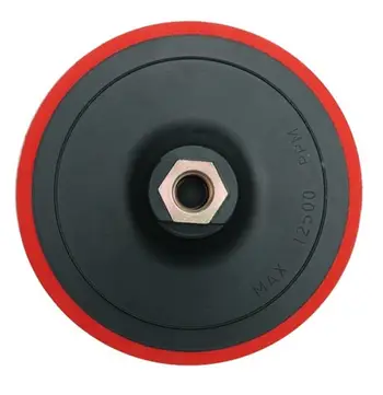 Disk mbajtës për mulli këndi Vorel 08318, 125mm, sistem hook and loop, i zi