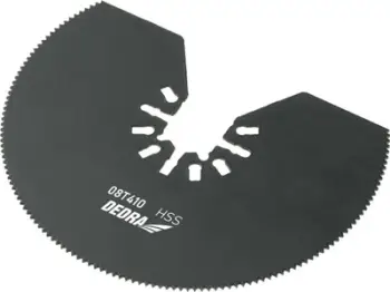 Disk gjysmë-rrethor për metal Dedra HSS 08T410, 80mm, për vegël multifunksionale