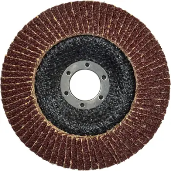 Disk lamelar Geko G00304, 125mm, P60, i kaltër