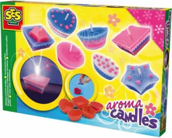 Set kreativ SES Make Your Own Scented Candles 192323, për prodhim qirinjsh aromatikë