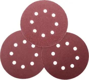 Disk lëmues Proline Velcro me vrima 125 mm, 5 copë, nr 80 (49142)