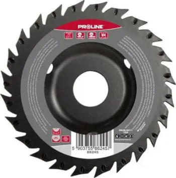 Disk gërryes Profix me dhëmbë të trashë, 125 mm