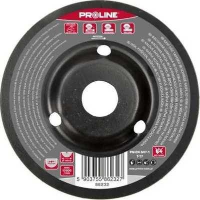 Disk gërryes Proline Profix, 125 mm, i zi - 1