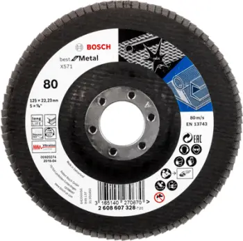 Disk gërryes për metale Bosch, 125mm