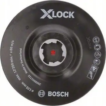 Disk lëmimi Bosch X-LOCK 2608601722, 125mm, me hook and loop