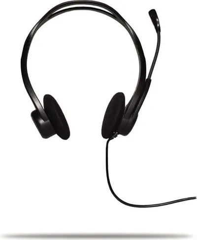 Set kufje dhe kamera Logitech PC960 + C270, USB, 720p HD, i zi - 2