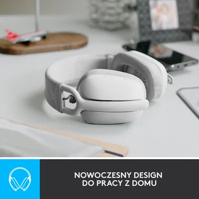 Set kufje dhe kamera Logitech Zone Vibe 100 C270, Bluetooth, HD 720p, gri - 3