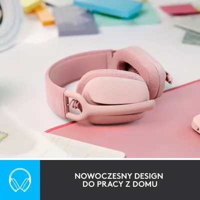 Set kufje dhe kamera web Logitech Zone Vibe 100 + C270, Bluetooth, HD 720p, gri - 3