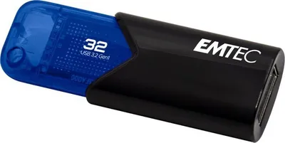 USB flash Emtec CLICK B110, 32GB, USB 3.2, blu - 1
