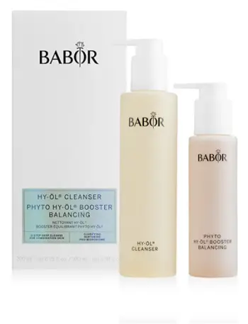Set kujdesi për lëkurë Babor HY-ÖL Cleanser & Phyto Booster
