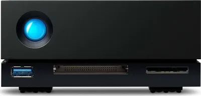 Disk i jashtëm LaCie 1big Dock 10TB, Thunderbolt 3, i zi - 1