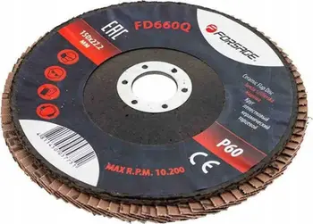 Disk lamelar bluarës Forsage P60, 150mm, vrima 22.2mm