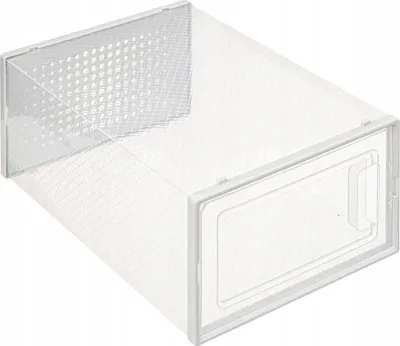 Set kuti plastike për këpucë 5five M, 4 copë, transparente - 3